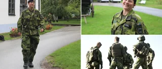Anna, 32, är Gotlands första kvinnliga kompanichef