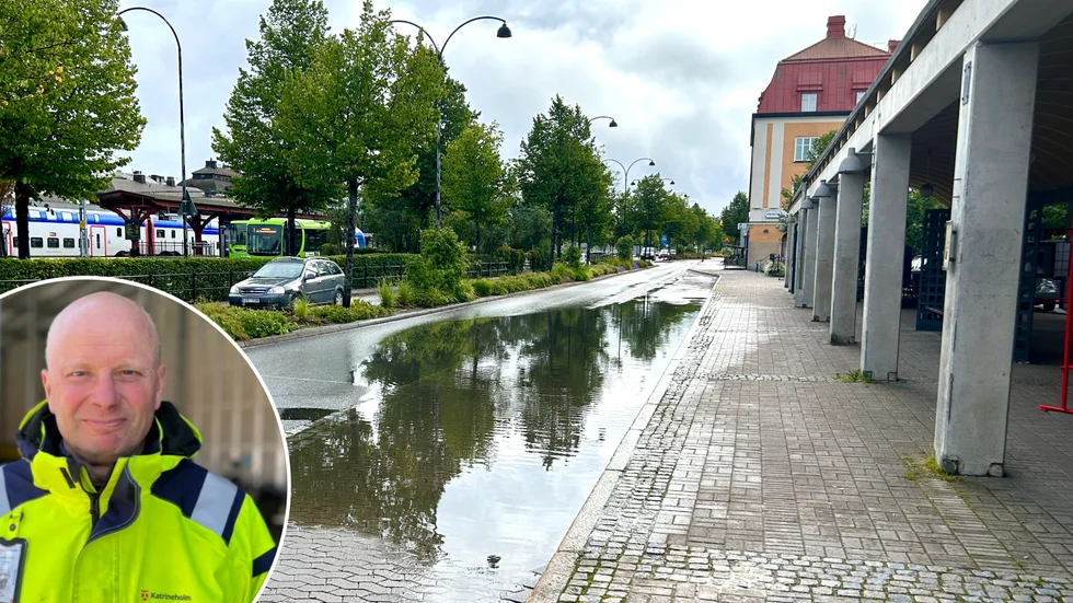Håkan Andersson reder ut varför det ofta blir översvämning på Fabriksgatan.
