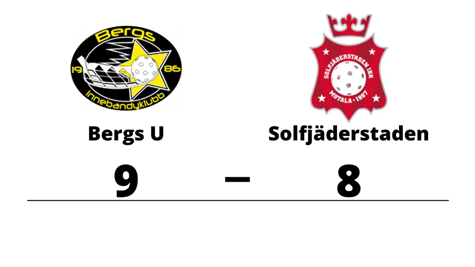 Bergs IK U H3 vann mot Solfjäderstaden IBK U-lag