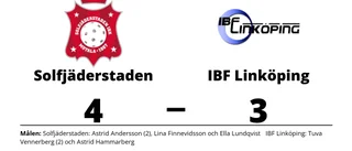 IBF Linköping förlorare efter förlängning mot Solfjäderstaden