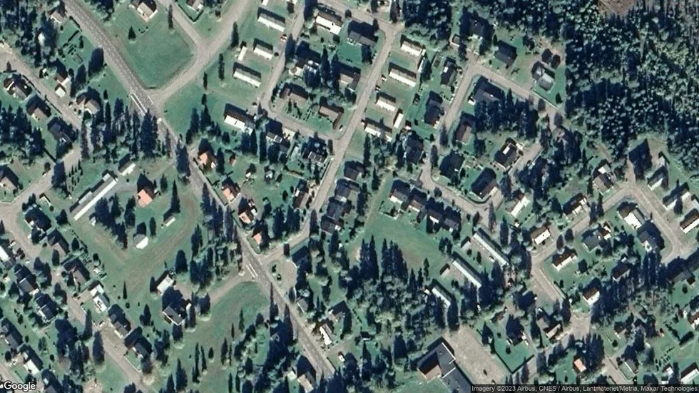Området kring Tallvägen 8