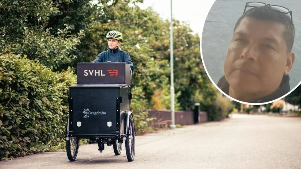 En sådan här cykel blev tidningsbudet Alex Mancia av med under natten (bilden är tagen vid ett annat tillfälle).