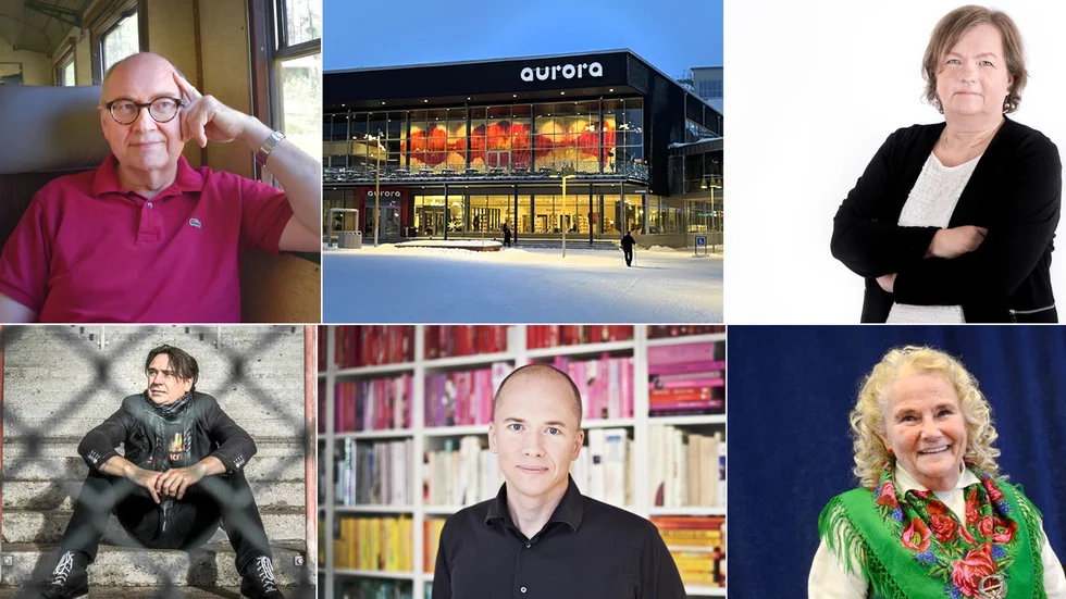 Lördagens bokmässa, som hålls i kulturhuset mitt i Kiruna, har lockat många författare.