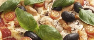 Läcker sommarpizza