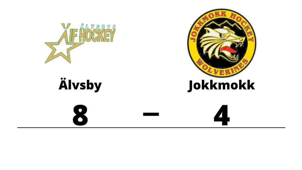 Älvsby IF Hockey vann mot Jokkmokks HF