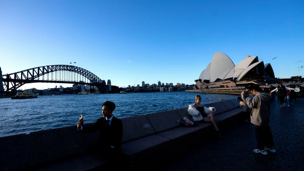 Utsikt i centrala Sydney.