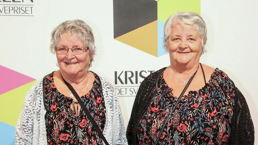 2018 kom systrarna Gunnel Hyvönen och Maritta Söderström tillsammans till Kristallen på Cirkus i Stockholm. Arkivbild.