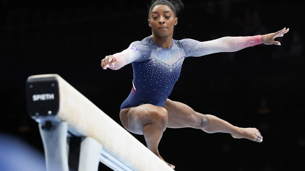 Simone Biles fixade guld åt USA.