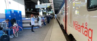 Förseningar och inställda tåg efter stort signalfel
