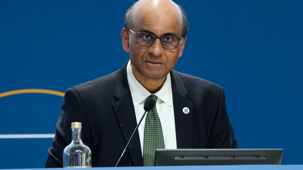 Tharman Shanmugaratnam har valts till president i Singapore. Arkivbild.