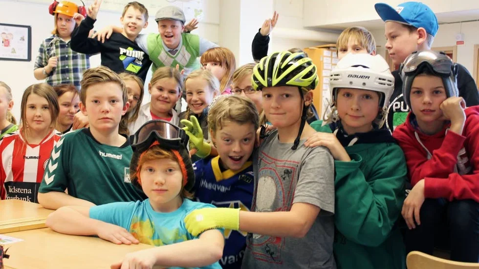 Att det var en rolig och annorlunda skoldag var eleverna i årskurs 5 A på Katarinaskolan överens om.
