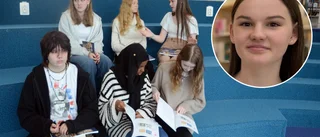 Frida, 15, skrev "Att vara psykopat – en enkel guide" – vann