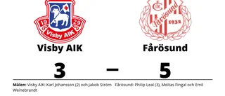 Fårösund vann - efter Philip Leals hattrick