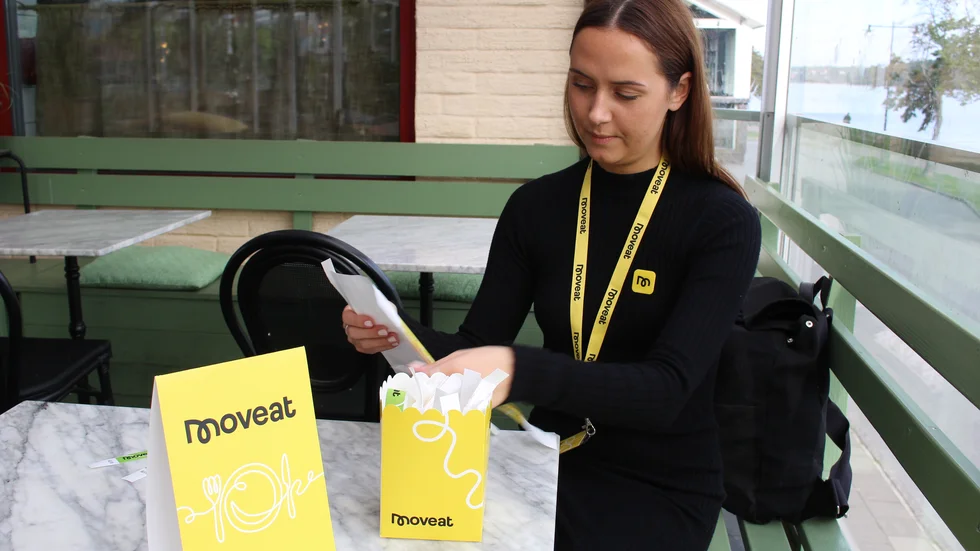 Linna Bäckman är projektledare för Moveat. 