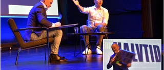 Bulan drog ner skratt: ”Då får vi börja med minst en utvisning”