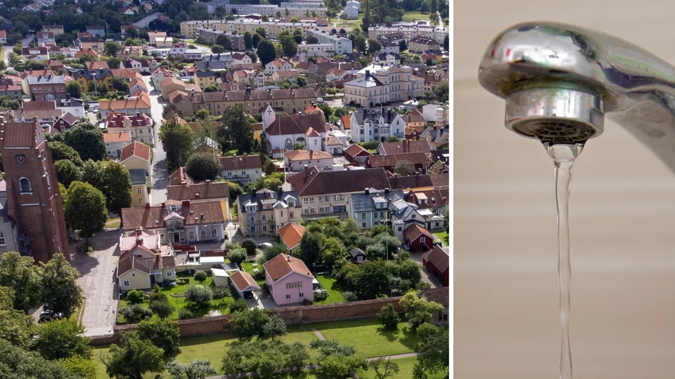 Ett ledningsbyte är orsaken till att vattnet stängs av i ett område i Vadstena.