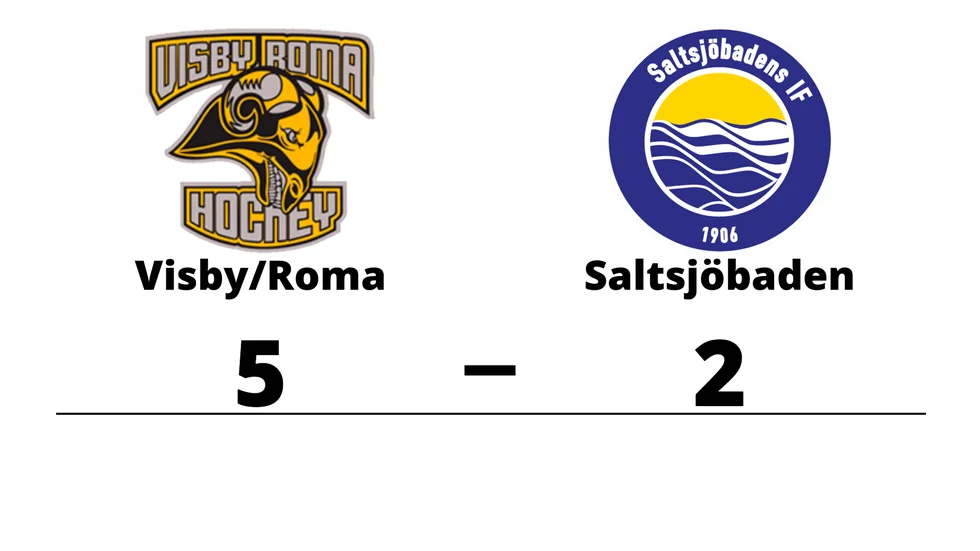 Visby/Roma HK vann mot Saltsjöbadens IF
