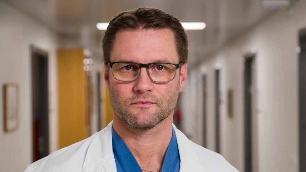 Johan Thunberg är sjukvårdsledare på Region Västerbotten.