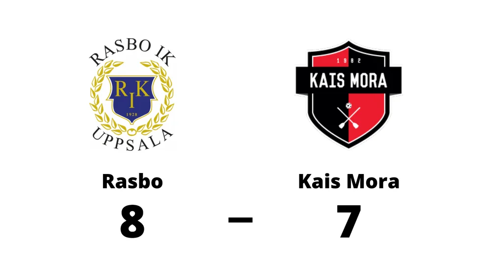 Rasbo IK vann mot KAIS Mora IF