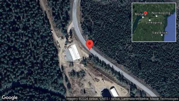 Trafikolycka med en personbil