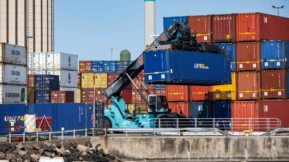 Går det fortfarande bra för exportbolagen? Arkivbild.