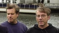Toomas och Peeter Rais vill göra en storsatsning på skärgårdstrafiken. En ny  snabbare båt skulle innebära ett lyft för trafiken enligt Toomas Rais. Arkivbild: ANDERS STEINER