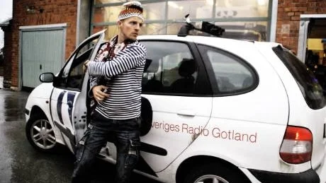 Andreas Hedström har nominerats till Guldspaden för avslöjandet om dåvarande landshövdningen på Gotland, Marianne Samuelsson.Foto: Carolina Bosdroti, SR Gotland