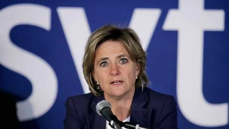 "Skojeri". Siewert Öholm är mycket kritisk mot tv-filmen om Ambres och undrar om SVT:s vd Eva Hamilton (bilden) har tappat kontrollen.Foto: Jonas Ekströmer/Scanpix