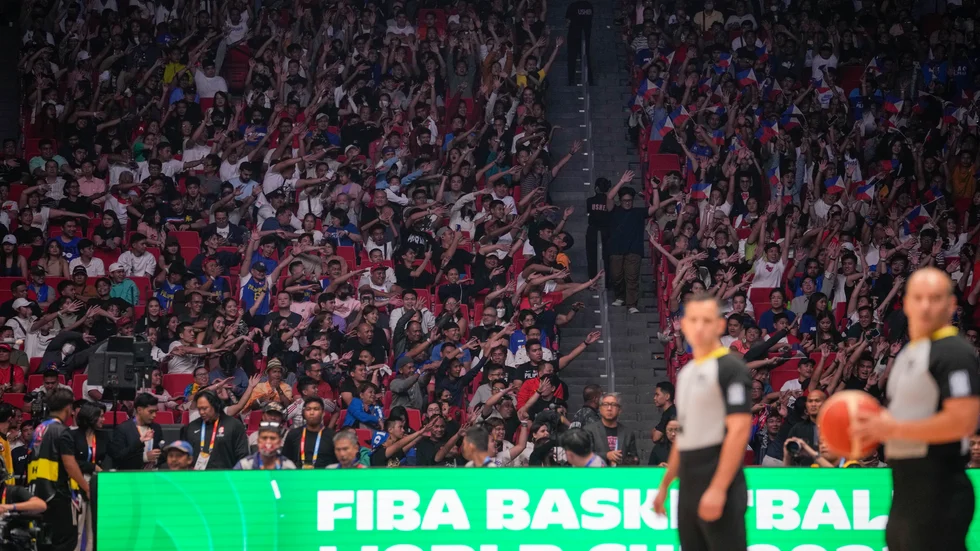 Basket-VM, som spelas på Filippinerna, Japan och Indonesien, satte nytt publikrekord direkt.