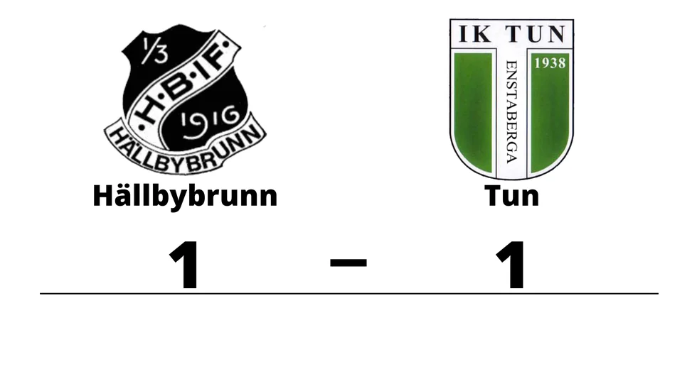 Hällbybrunns IF spelade lika mot IK Tun