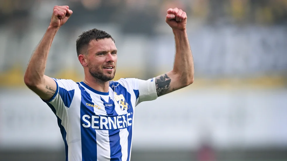 Marcus Berg blev tvåmålsskytt när IFK Göteborg utklassade Häcken i derbyt.