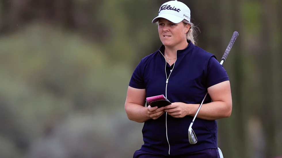 Caroline Hedwall får spela Solheim Cup. Arkivbild.