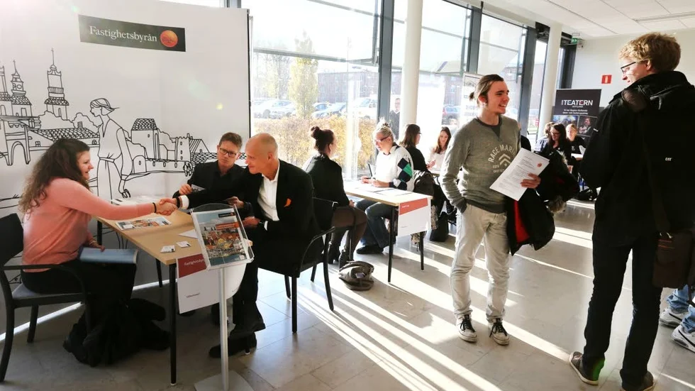 Lyckat. I går arrangerades den sjätte praktikmässan på Gotland. Totalt har mässan resulterat i 160 praktikmöjligheter och av dem har hälften blivit anställda.