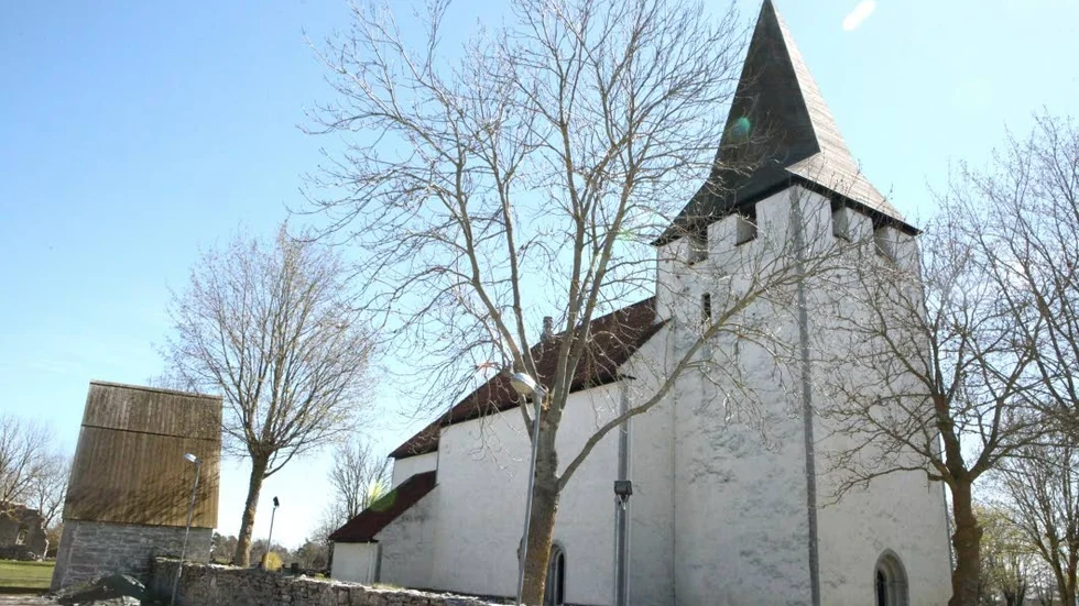 Valområde. Bunge kyrka som ingår i valområdet Norra Gotlands pastorat.