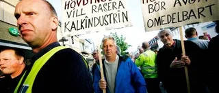 Marsch för kalkjobb