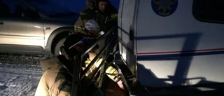 Passageraren omkommen