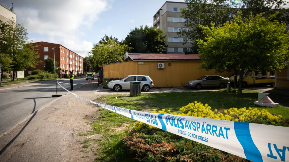 Skottlossningen inträffade på tisdagskvällen. 