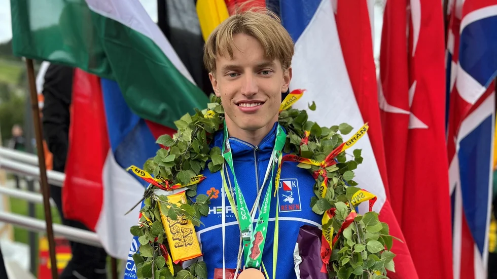 Arvid Ingvarsson, OK Renen, leder klassen H18 inför de två avslutande etapperna.
