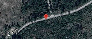Trafikolycka med en lastbil på väg 723