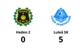 Tre klara poäng för Luleå SK mot Heden 2