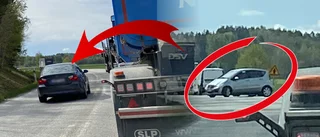JUST NU: Här kör bilarna – mot trafiken