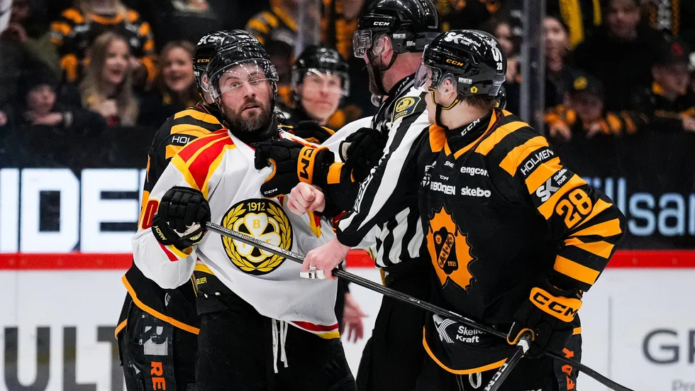 Michael Brandsegg-Nygård och AIK gav Brynäs något att tänka på i den tredje semifinalmatchen.