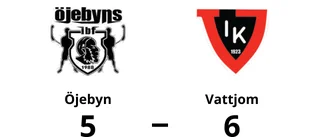 Vattjom för tuffa för Öjebyn – förlust med 5-6