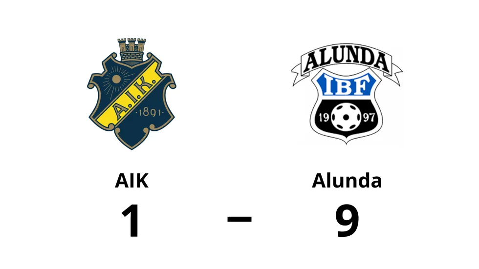 AIK förlorade mot Alunda IBF