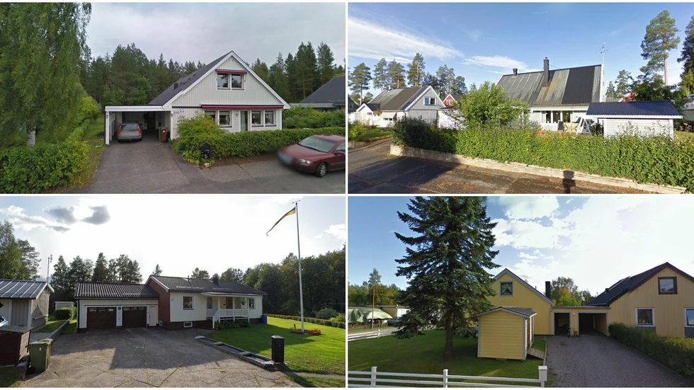 Hagelvägen 333, Markvägen 14, Hagaviksgatan 11 och Metargränd 28