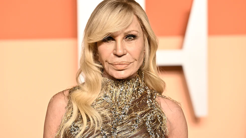 Donatella Versace. Arkivbild.