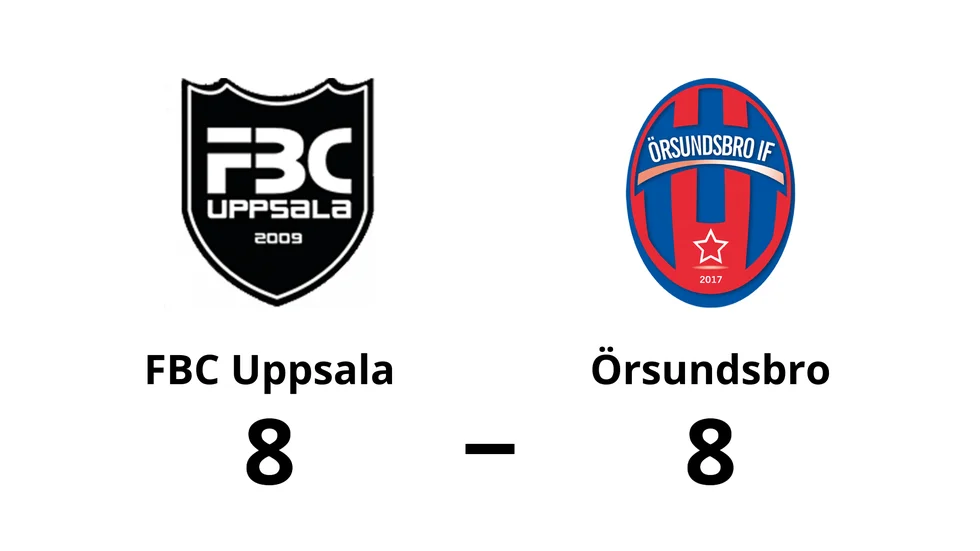 FBC Uppsala spelade lika mot Örsundsbro IF