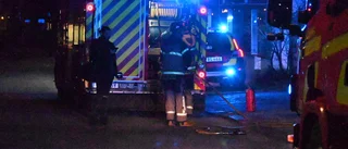 Rökutveckling i trapphus i city