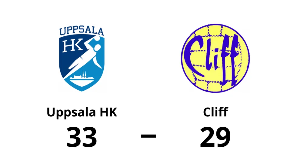 Uppsala HK vann mot HK Cliff