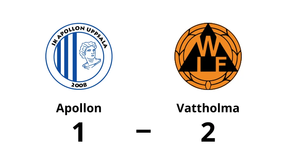 IK Apollon förlorade mot Vattholma IF